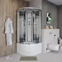 Душевая кабина Niagara 7090164 высокий поддон 100x100см