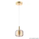 Светильник подвесной Crystal lux Box Cu_1272_201 1 лампа 2 м² цвет золото