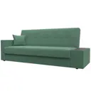 Диван раскладной Лига диванов Диван-книжка Лига-020 стол справа 224x90x84 см рогожка цвет амур зеленый