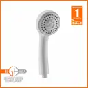 Лейка для душа Elghansa MH-031-White 1 режимная цвет белый