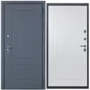 Входная дверь Diva ДХ-38 205x86см правый ясень графит/Н10 белый софт