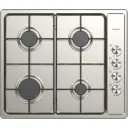 Газовая варочная панель Darina T1 BGM 341 11 X 59 см 4 конфорки цвет нержавеющая сталь 216541