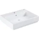 Раковина накладная Grohe cube ceramic 3947700H 60см цвет альпин-белый