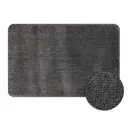 Коврик для ванной комнаты САНАКС 08804 60x40см цвет серый, серебристый