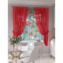 Тюль Helga TD-550108 на шторной ленте 300x180 см цвет разноцветный