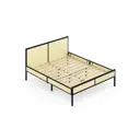 Кровать Solarius Kr140loft-van-black 145 x 90 x 206 см сосна цвет бежевый