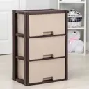 Комод Альтернатива 4967756 3 ящика 30x47.5x71 см пластик цвет бежевый