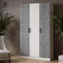 Шкаф Homegrad 010548/00 120x210x51 см ЛДСП цвет белый