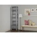 Стеллаж деревянный Мебельная компания Е1 35x230x51 см нагрузка до 25 кг лдсп цвет бетон
