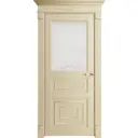 Дверь межкомнатная Uberture Florence style 62001 остеклённая 200x70см пленка ПВХ цвет серена керамик без замка и петель