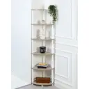 Стеллаж деревянный Gastrorag 40x183.6x40 см нагрузка до 5 кг лдсп цвет ясень шимо светлый