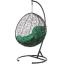 Кресло подвесное Bigarden KokosBlackG 95 см x 75 см x 115 см пластик черный