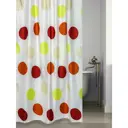 Шторка для ванной комнаты Bath Plus 75384 180x180см цвет бесцветный/прозрачный