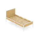Кровать Solarius Komp100loft-net-white 105 x 89 x 206 см сосна цвет белый