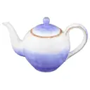 Чайник 1 л Elan Gallery Кантри фарфор цвет фиолетовый