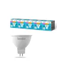 Набор ламп светодиодных Sweko 38787 GU5.3 165-265 В 10 Вт спот матовый 930 Лм нейтральный белый свет 5 шт