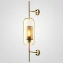 Настенный светильник Imperiumloft Catch wall cylinder l78 brass 189447-26 цвет прозрачный