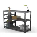 Стол-верстак Metalex 205001 950x1700x500 мм, максимальная нагрузка 260 кг