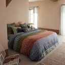 Комплект постельного белья евро Olivier Desforges Sarang 33412, сатин, цвет синий