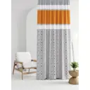 Штора на шторной ленте Comfy Way Линсти - 17 CW592017-270, 270x150 см, цвет оранжевый