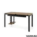Письменный стол ПС-26610.80x120:HH.25/05-04 Zamm Формат (Тип 4) 120x75x80 см Металл цвет коричневый