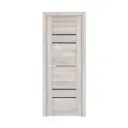 Комплект межкомнатной двери Лесма Стиль Рондо 40 200x60см пленка ПВХ отделка стеклом black star ривьера айс с коробом и наличниками