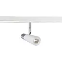 Трековый светильник спот светодиодный Crystal Lux Clt 0.33 006 12w wh-ch 4000k 12 Вт магнитный нейтральный белый свет цвет белый
