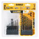 Набор сверл по стали Dewalt DT70728, 19 шт
