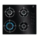 Газовая варочная панель Electrolux EGG6407K 59 см 4 конфорки цвет черный 462280