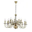 Люстра подвесная Lumion Incanto 8033-16 16 ламп 32 м² цвет медь