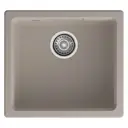 Мойка для кухни Granfest Urban 4550 45x50 см глубина чаши 17 см искусственный камень цвет песочный, бежевый