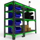 Стол-верстак стационарный Metalex SVBP951040, максимальная нагрузка 260 кг