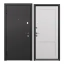 Входная дверь Torex Flat-L левый 205x95см цвет Stipple Weiss