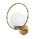 Настенный светильник Arte lamp A7741ap-1ab цвет жёлтый/золотой