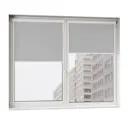 Рулонная штора блэкаут Унистайл RKRBLSVS094195 94x195 см, цвет светло-серый