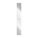 Полотенцесушитель электрический Primoclima Sol Q E Inox 210x1500 мм 151 Вт с терморегулятором I-образный цвет полированная нержавеющая сталь