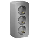 Силовая розетка BlancaBLNRA011313 цвет алюминий