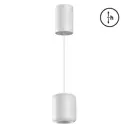 Светильник подвесной светодиодный Novotech Lisse Nv_359437 3 м² теплый белый (желтый) свет цвет белый