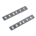 Соединительный крепеж Reluce Rl 06201 straight connector bk для трекового шинопровода цвет серый/серебристый