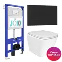 Комплект инсталляция с унитазом Joki JKS303011702BM цвет белый