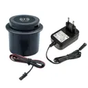 Розетка выдвижная встраиваемая Gls Pop up Lift mini D21728 с заземлением вертикальная 2 USB Wireless 10 Вт цвет черный