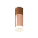 Светильник точечный накладной Ambrella light Xs6326062 2 м² цвет золотистый
