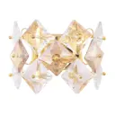 Настенный светильник Crystal Lux Chokolate ap2 цвет золотой