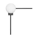 Настенный светильник Loft It Meridian 10132-e black цвет белый/черный
