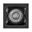 Светильник точечный встраиваемый Lightstar Cardano 111 черный 214118 G53 цвет черный
