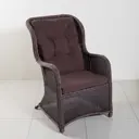Кресло садовое Aiko КрAmarantкоричневыый Amarant 87 см x 70 см x 107 см искусственный ротанг коричневый