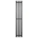 Полотенцесушитель электрический Primoclima Sol R E Graphite 210x1200 мм 122 Вт с терморегулятором I-образный цвет графитовый
