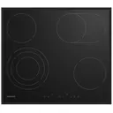 Электрическая варочная панель Hotpoint HR 6T7 BA S, черный 58.2 см 4 конфорки цвет черный
