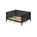 Кровать Solarius Tahta-spin180-190ser-orto 190 x 101 x 200 см сосна цвет серый