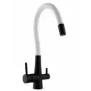 Смеситель для кухни Wasser zimmer гибкий излив ZM-2013B 21 см цвет черный